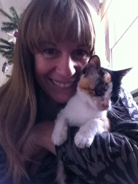 Me and Carmen when first arrived